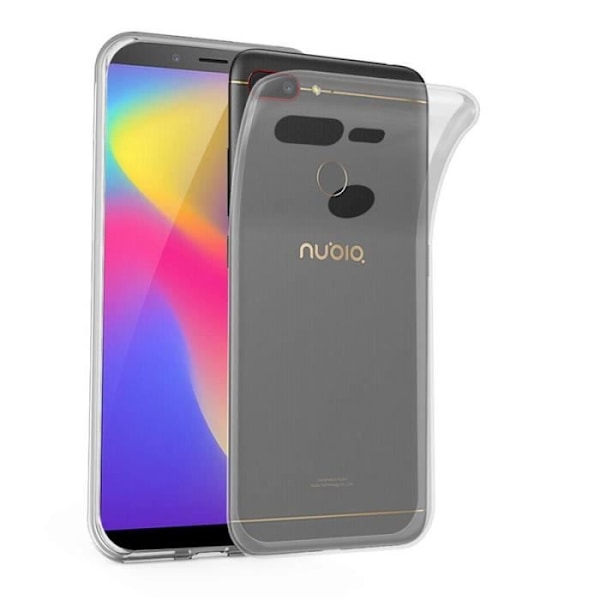 Skal Skydd - CADORABO - ZTE Nubia N3 - Silikon TPU - Stötabsorberande - Ultra tunn - Flexibel Vit