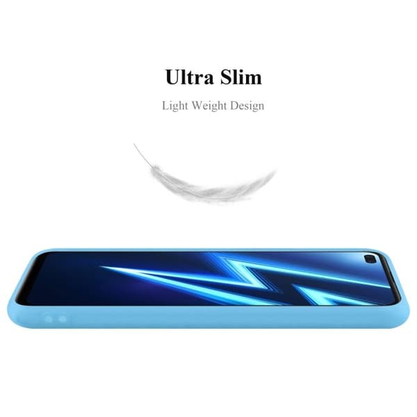 Skyddsfodral för Realme 6 PRO CANDY BLÅ Stötskydd Silikon Blå