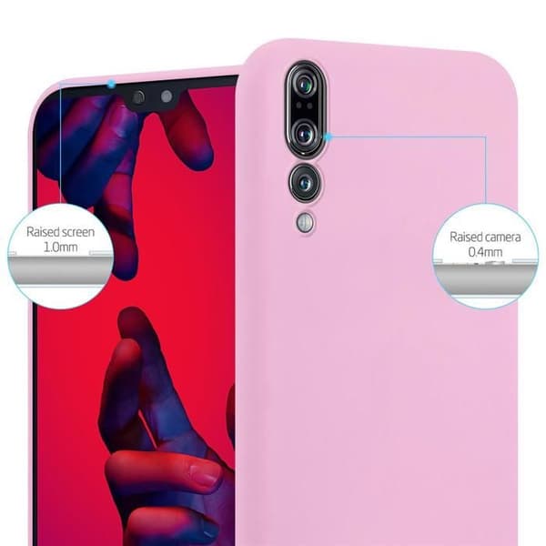 Skyddsfodral för Huawei P20 PRO / P20 PLUS CANDY ROSE VIF Stötskydd Silikon Ros
