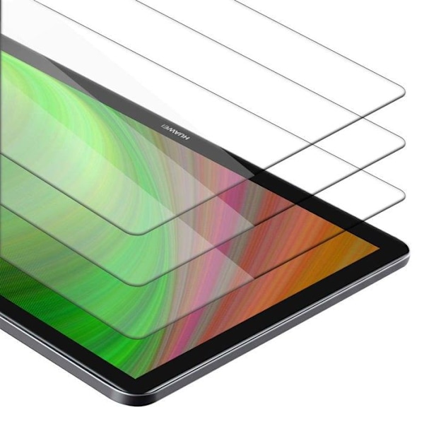 3x Härdat skärmskydd för Huawei MediaPad M5 / M5 PRO (10.8 tum) Högtransparent härdat glas