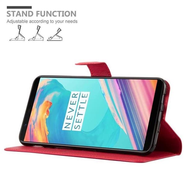 Etui för OnePlus 5T i KIRSCHRÖD Röd