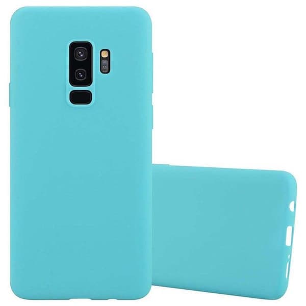 Skyddsfodral för Samsung Galaxy S9 PLUS CANDY BLÅ Stötsäker Silikon Blå