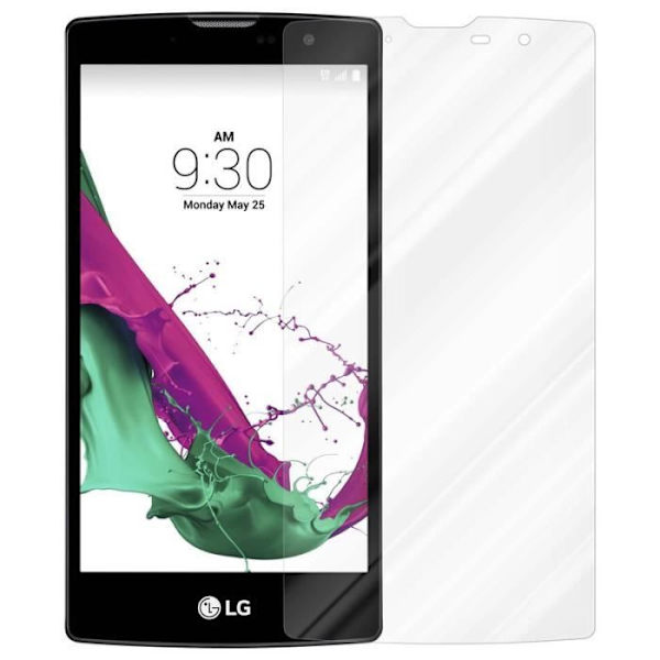 Cadorabo härdat glas LG G4c - G4 MINI - MAGNA Skärmskyddsfilm Härdat skärmskydd TRANSPARENT Transparent