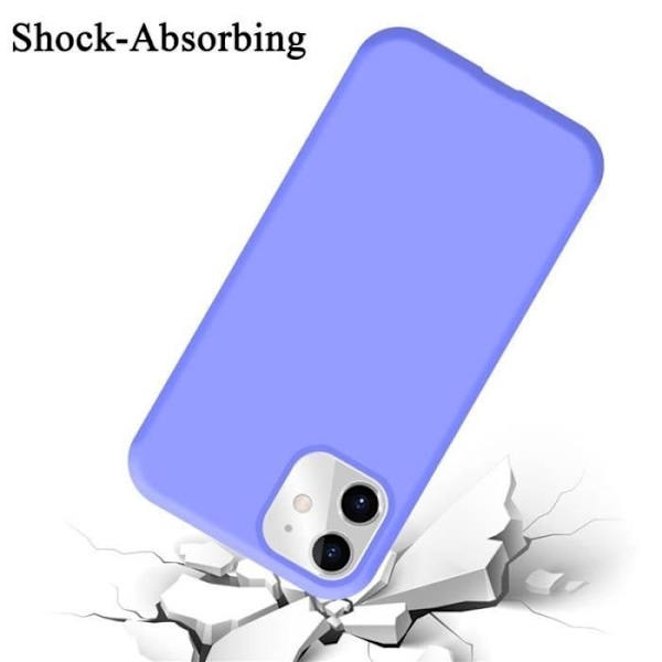 Telefonfodral - CADORABO - Apple iPhone 11 - Silikon TPU - Lila - Optimal skydd Lila