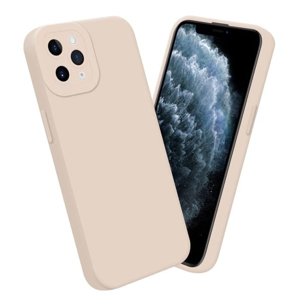 Skyddsfodral för iPhone 11 PRO MAX i FLUID CRÈME Stötskyddande Fodral Ros