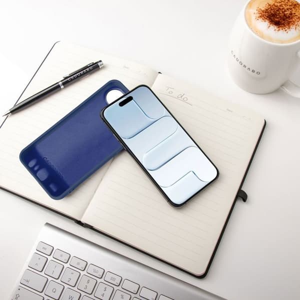 Skal för iPhone 17 AIR Stötskydd i LIQUID BLUE Blå