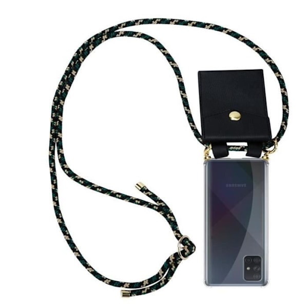 Coque Collier - CADORABO - Samsung Galaxy A51 - Kamouflage - Silikon TPU - Robust Snöre Kamouflage