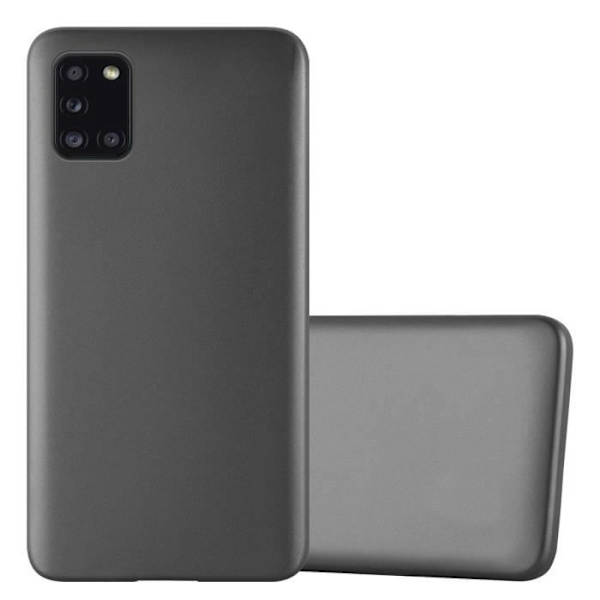 Coque - CADORABO - Samsung Galaxy A31 - Silikon TPU - Stötskydd - Tunn och lätt design Grå