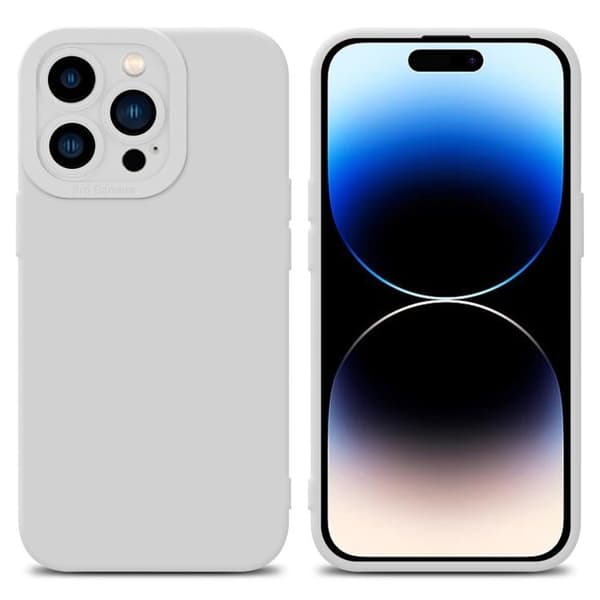 Skyddsfodral för iPhone 14 PRO i FLUID VIT Stötsäker Vit