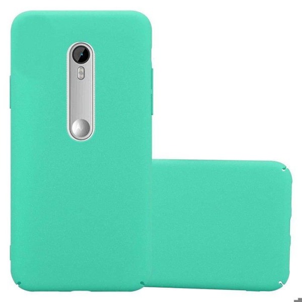 Fodral för Motorola MOTO G3 Etui i FROSTY GRÖN Hårdskal Täcks Skydd med frostad yta Grön