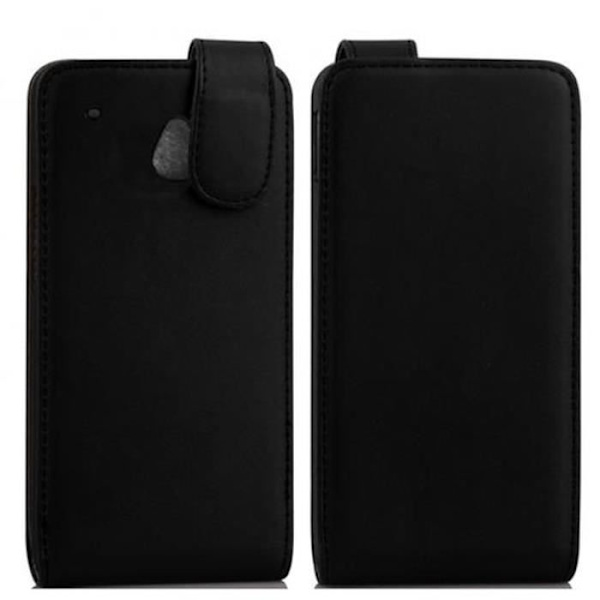 Cadorabo Fodral till HTC ONE MINI M4 i Svart - Flip