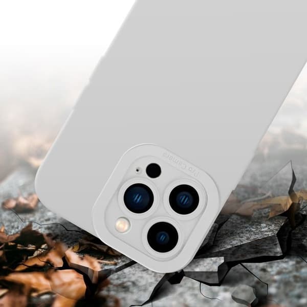 Skyddsfodral för iPhone 14 PRO MAX i FLUID VIT Stötsäker Vit