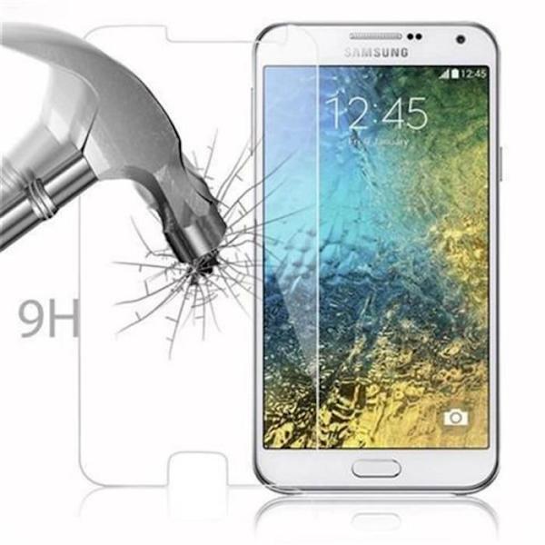 Cadorabo skärmskydd för Samsung Galaxy E7 0,3 mm rundade hörn härdat glas HÖG TRANSPARENS Transparent