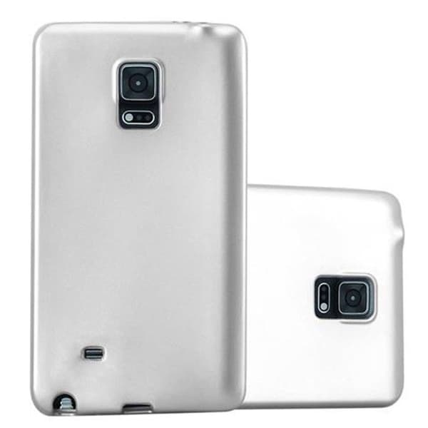Skyddsfodral för Samsung Galaxy NOTE EDGE Skyddsfodral i MATTSILVER Metallic Design Grå