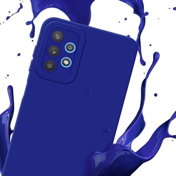 Skyddsfodral för Samsung Galaxy A32 5G i FLUID BLÅ Stötsäker Blå