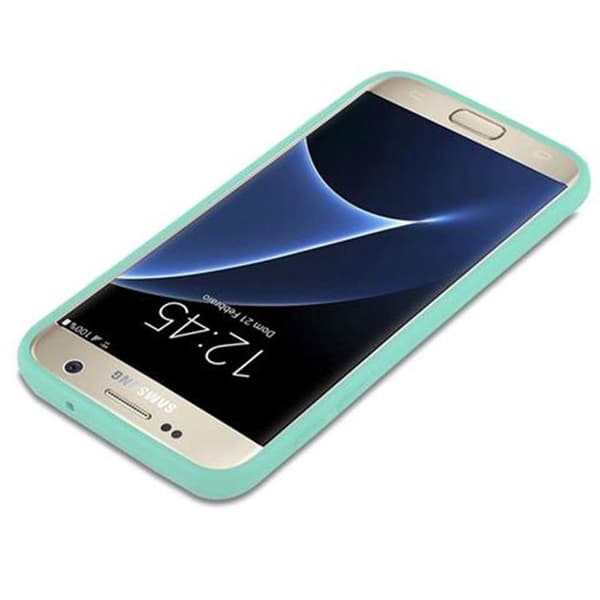 Skyddsfodral för Samsung Galaxy S7 CANDY BLÅ Stötsäker Silikon Blå