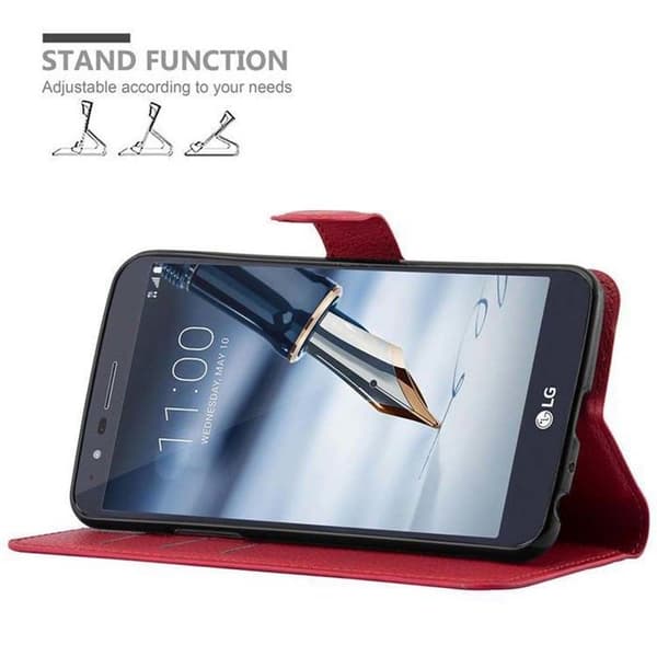 Fodral för LG STYLUS 3 i KIRSCHRÖD Röd
