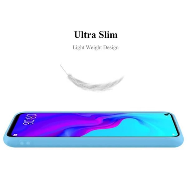 Coque - CADORABO - Huawei NOVA 4 - Candy Blå - Skydd i silikon TPU - Trendig design Candy Blue