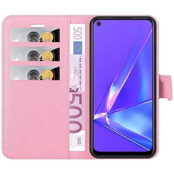 Fodral för Oppo A72 i SOCKERROSA Ros