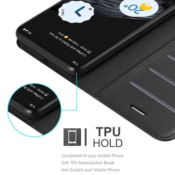 Etui för Google PIXEL 7 PRO i JET BLACK Svart