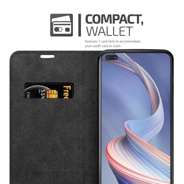 Fodral för Oppo A92s Skal i ÄPPLE RÖD Röd