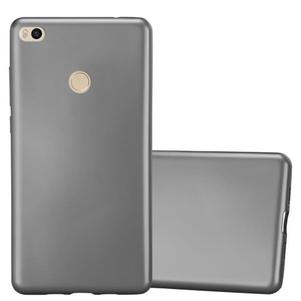 Skyddsfodral för Xiaomi Mi MAX 2 Skyddsfodral i MATTS GRÅ METALLISK design Grå