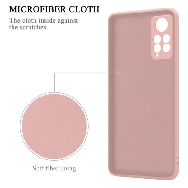 Skyddsfodral för Xiaomi RedMi NOTE 11 PRO 4G / 5G i LIQUID PINK Stötabsorberande Ros