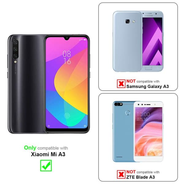 Fodral för Xiaomi Mi A3 i KIRSCHRÖD Röd