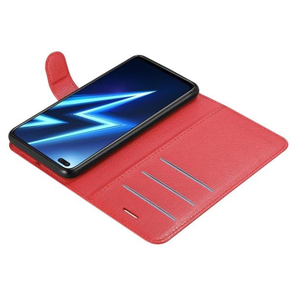 Etui för Realme 6 PRO i KIRSCHRÖD Röd