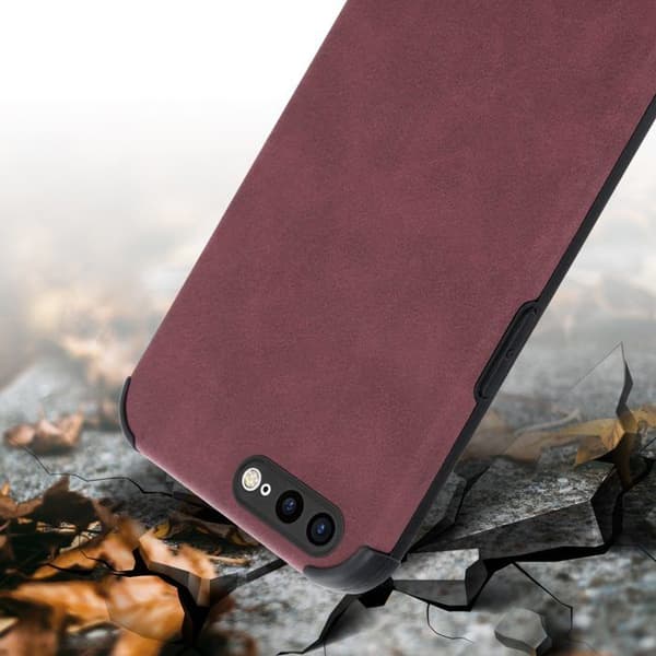 Skal för iPhone 7 PLUS / 7S PLUS / 8 PLUS Bourgogne Lila Skydd Violett
