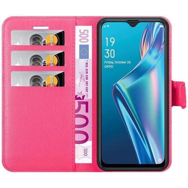 Fodral för Oppo A12 i SOCKERSÖT ROSA Ros