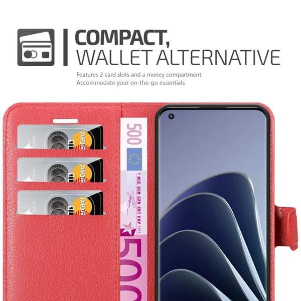 Etui för OnePlus 10 PRO 5G i KIRSCHRÖD Röd