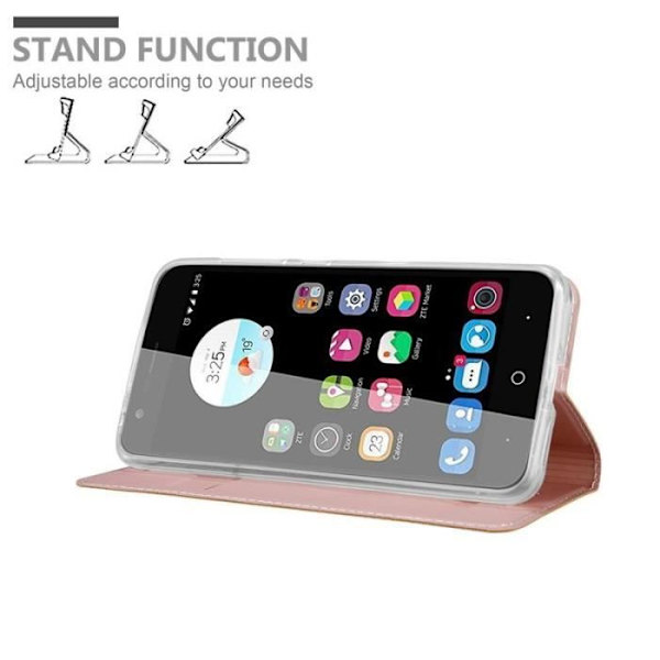 Cadorabo Fodral till ZTE Blade V8 i CLASSY ROSE GULD