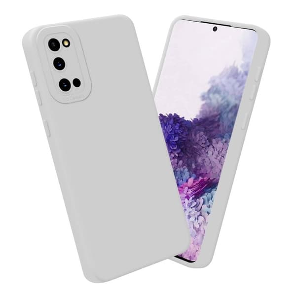 Skyddsfodral för Samsung Galaxy S20 i FLUID VIT Stötsäker Vit