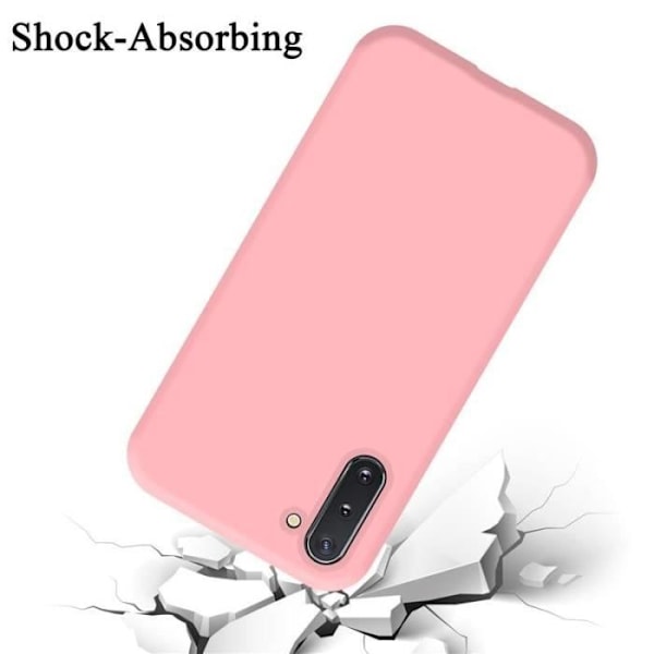 Telefonfodral - CADORABO - Samsung Galaxy NOTE 10 - Silikon TPU - Optimal skydd - Tunn design Rosa