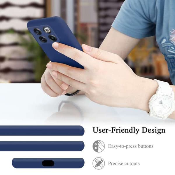 Skyddsfodral för OnePlus 10T / ACE PRO Stötskydd i LIQUID BLUE Blå