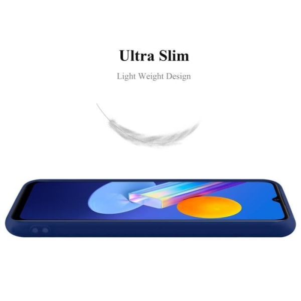 Fodral för Vivo Y52 5G / Y72 5G Fodral i CANDY DARK BLUE Fodral Skydd Silikon TPU Fodral