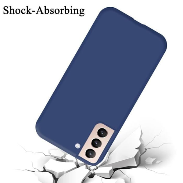 Coque - CADORABO - Samsung Galaxy S22 PLUS - LIQUID BLUE - Silikon TPU - Stötskydd VÄTSKA BLÅ