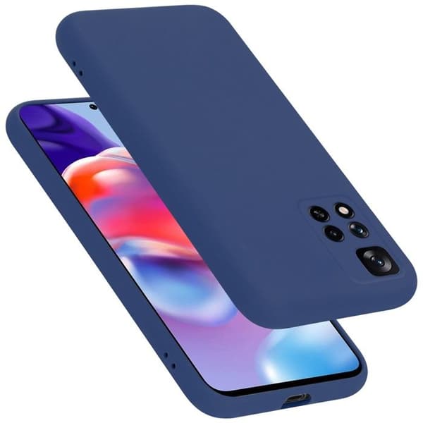 Skyddsskal för Xiaomi RedMi NOTE 11 PRO+ Stötabsorberande i LIQUID BLUE Blå