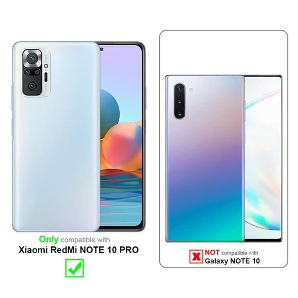 Skyddsfodral för Xiaomi RedMi NOTE 10 PRO i FLUID BLÅ Stötsäker skyddsfodral Blå