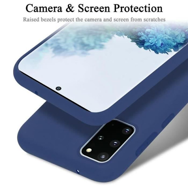 Cadorabo skal för Samsung Galaxy S20 Plus - i Blå - Flexibel TPU-silikon Blå