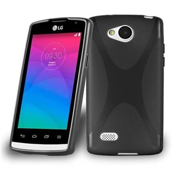 LG JOY Fodral i JET BLACK från Cadorabo DESIGN