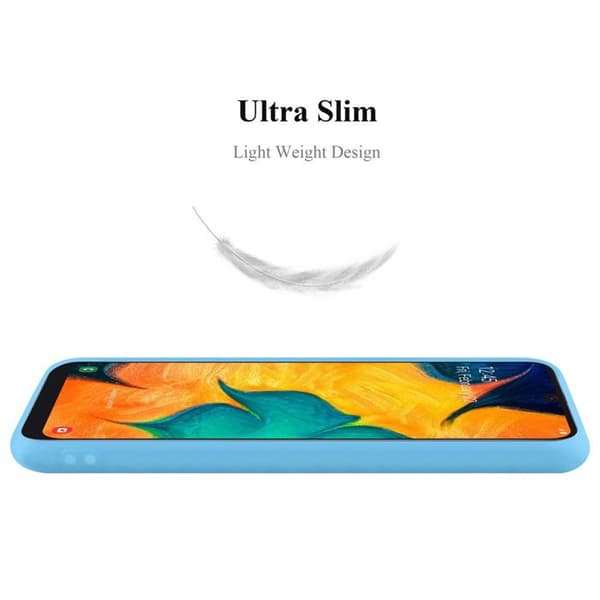Skyddsfodral för Samsung Galaxy A20 / A30 / M10s CANDY BLÅ Stötabsorberande Silikon Blå