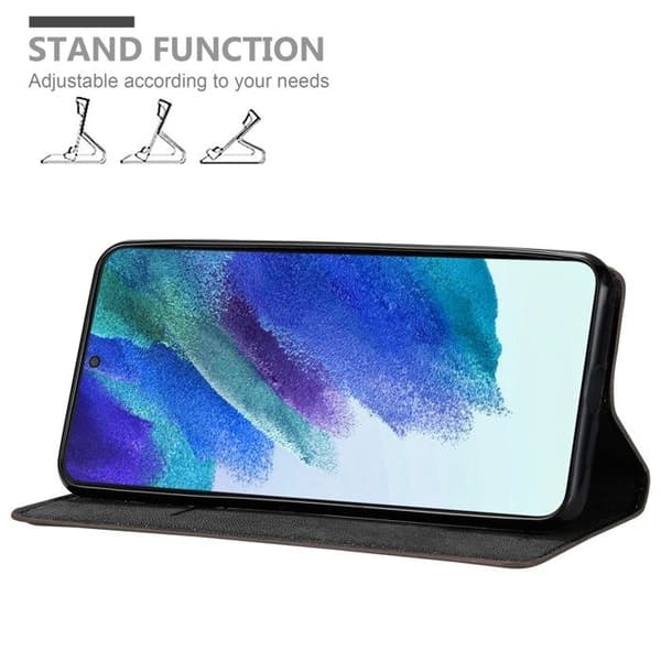 Fodral för Samsung Galaxy S22 PLUS Skal i MÖRK BRUN brun