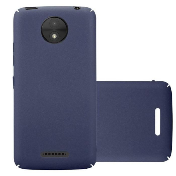 Coque - CADORABO - MOTO C PLUS - Hårda skydd - Matt design - Blå färg Blå