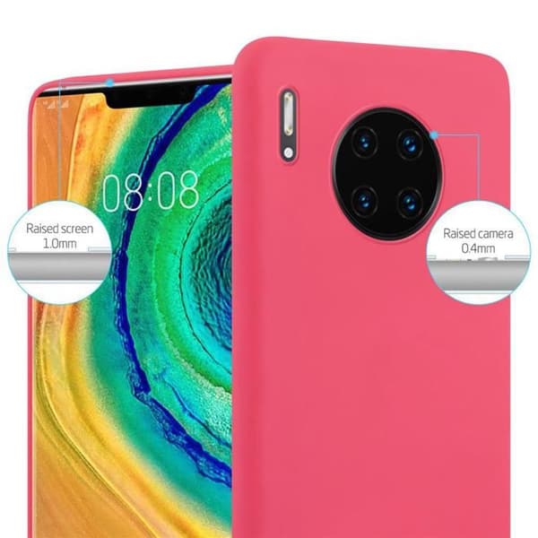 Skyddsfodral för Huawei MATE 30 PRO CANDY RÖD Stötsäker Silikon Röd
