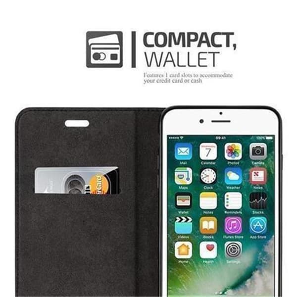 Etui för iPhone 7 PLUS / 7S PLUS / 8 PLUS Skal i ÄPPLE RÖD Röd