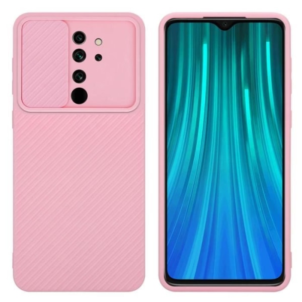 Fodral till Xiaomi RedMi NOTE 8 PRO Fodral i Candy Pink Fodral Fodral Silikon TPU och kameraskydd