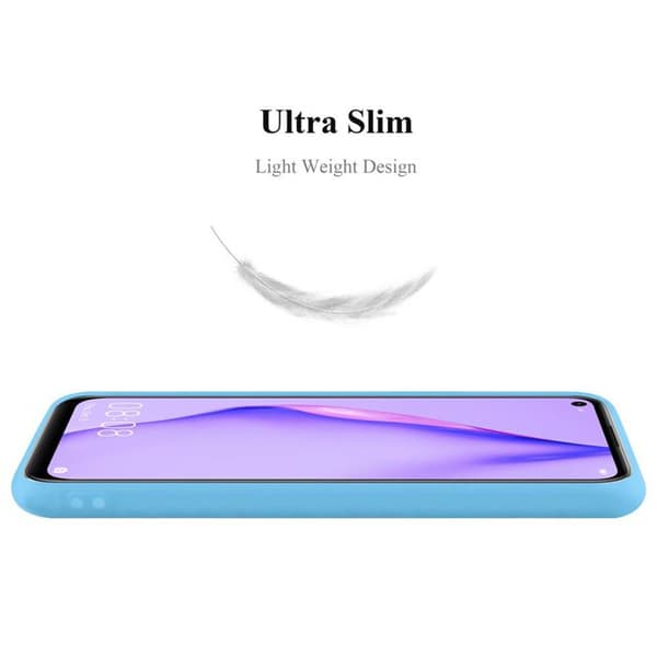Skyddsfodral för Huawei NOVA 6 SE / P40 LITE / NOVA 7i CANDY BLÅ Stötskydd Silikon Blå