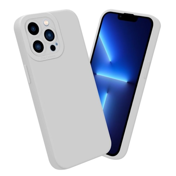 Fodral för Apple iPhone 12 PRO MAX i FLUID WHITE Fodral Skal i flexibelt TPU silikonskydd Vit